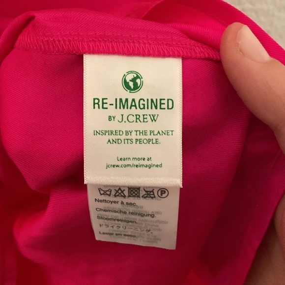 J. Crew Collection silk twill top with fixed bow - Picture 4 of 5